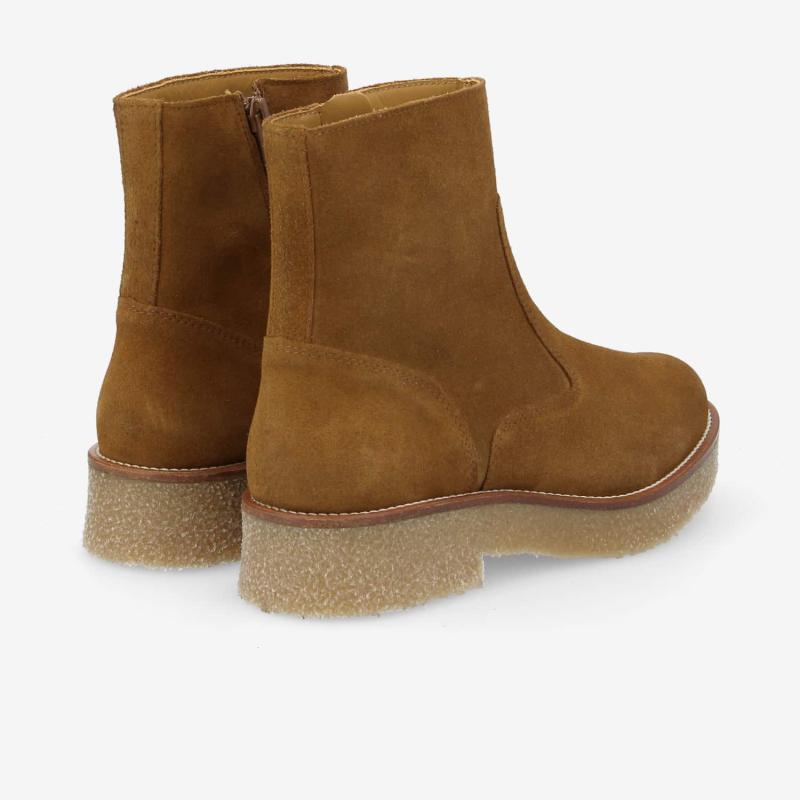 DORA BOOTS W - SUEDE - CUOIO